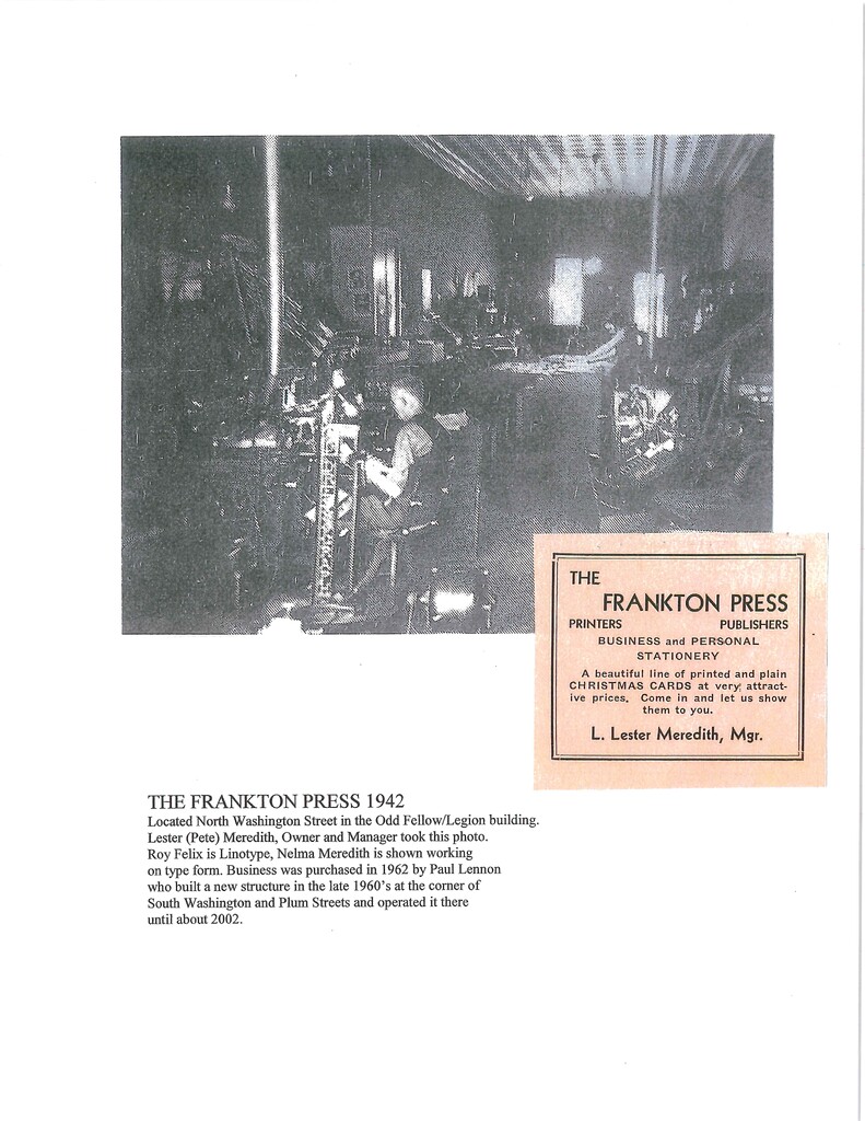 The Frankton Press 1942