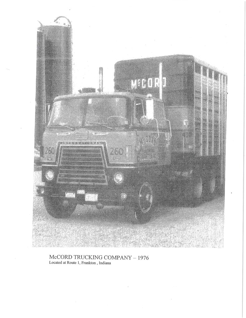 Frankton 1976 - McCord Trucking Company