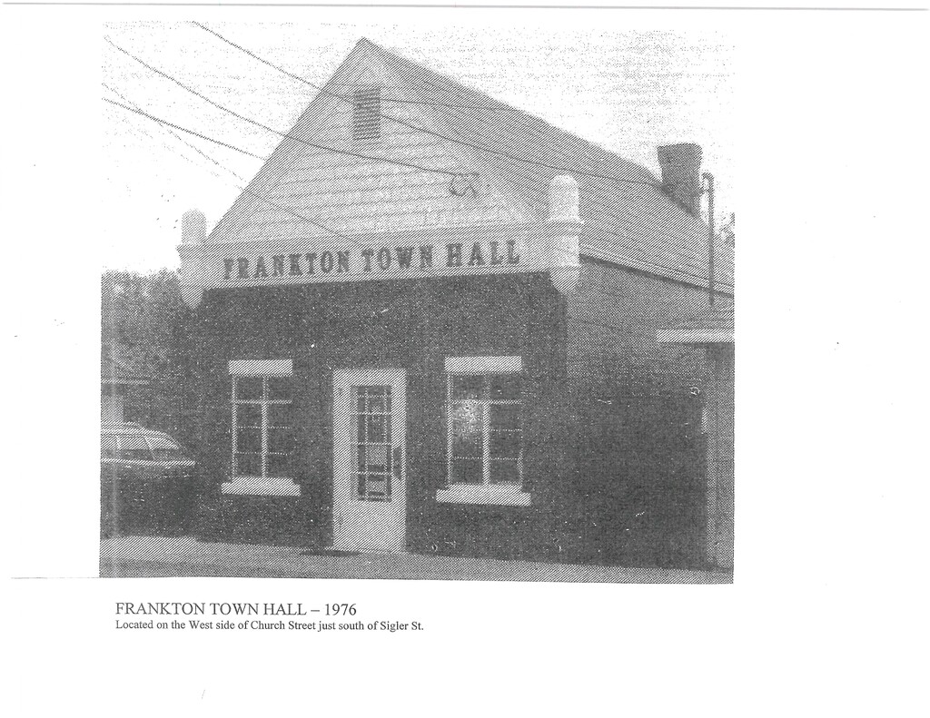Frankton 1976 - Frankton Town Hall