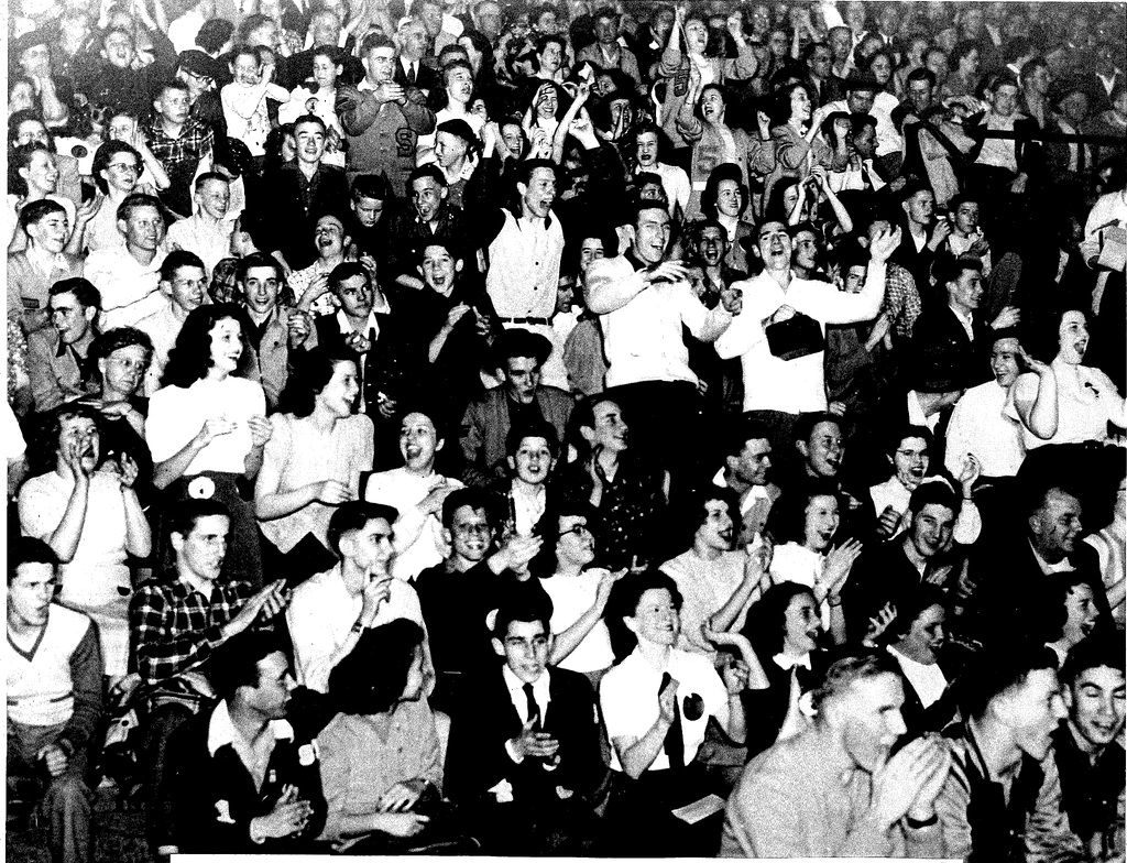 Summitville Sectional Championship Goblin Fans 1949