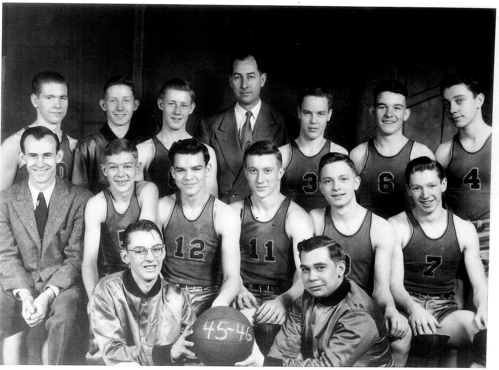 Summitville High School Basketball Team- Goblins, 1945-1946