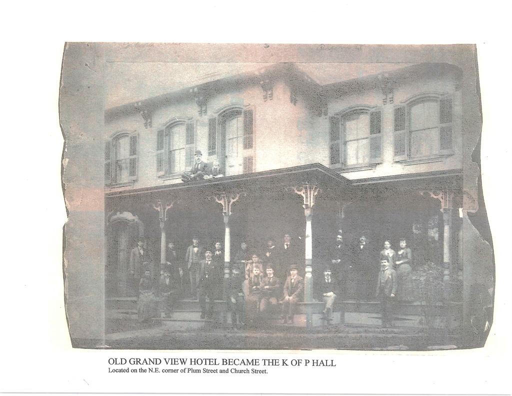 Old Grand View Hotel Became The K of P Hall