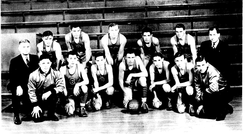 Summitville High School Basketball Team- Goblins, 1940-1941