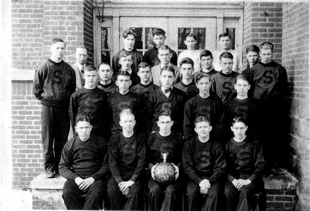 Summitville High School Basketball Team- Goblins, 1929-1930