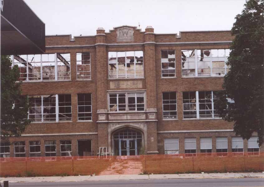Elwood High School Fire