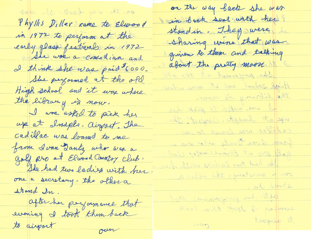 Phyllis Diller - Description of Events for Phyllis Diller Photo