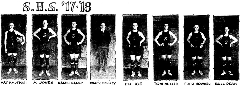 Summitville High School Basketball Team Goblins, 1917-1918