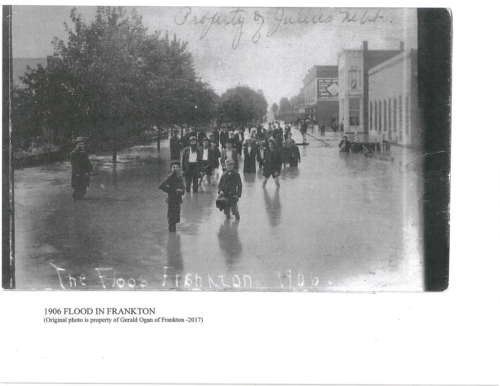 1906 Flood in Frankton