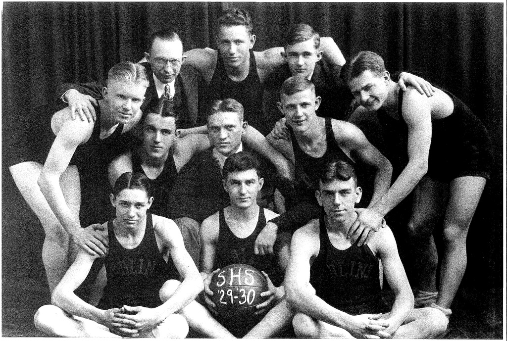 Summitville High School Basketball Team- Goblins, 1929-1930