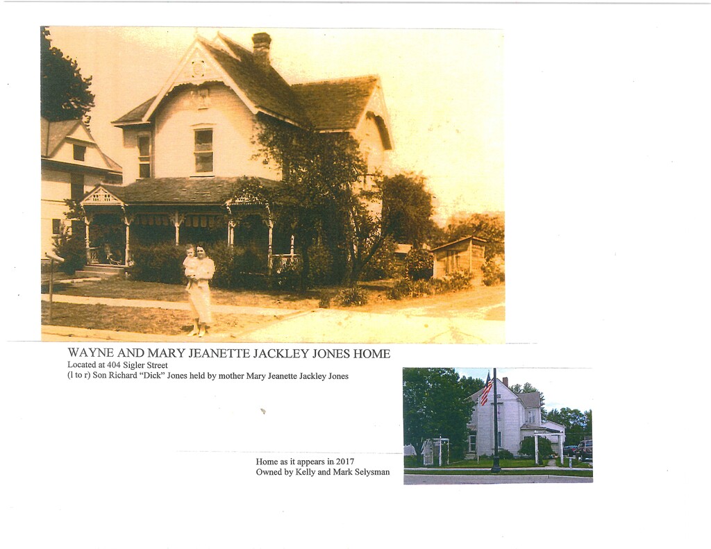 Wayne and Mary Jeanette Jackley Jones Home