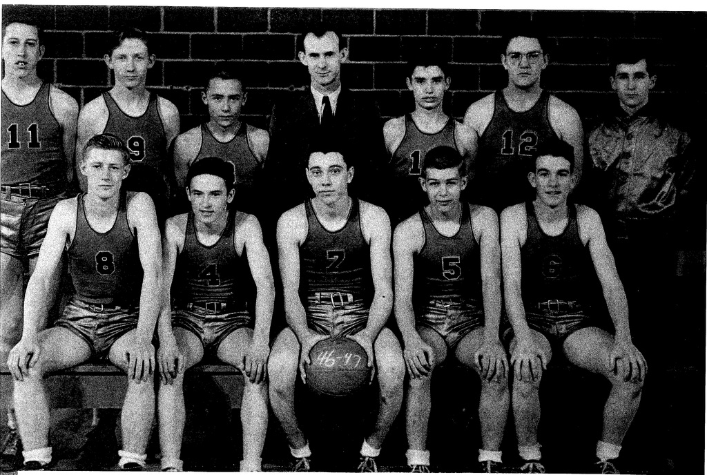 Summitville High School Basketball Team- Goblins, 1946-1947