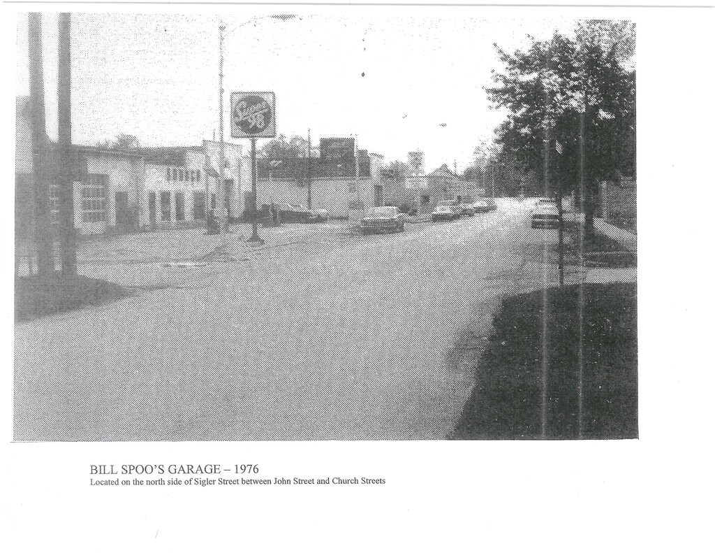 Frankton 1976 -Bill Spoo's Garage