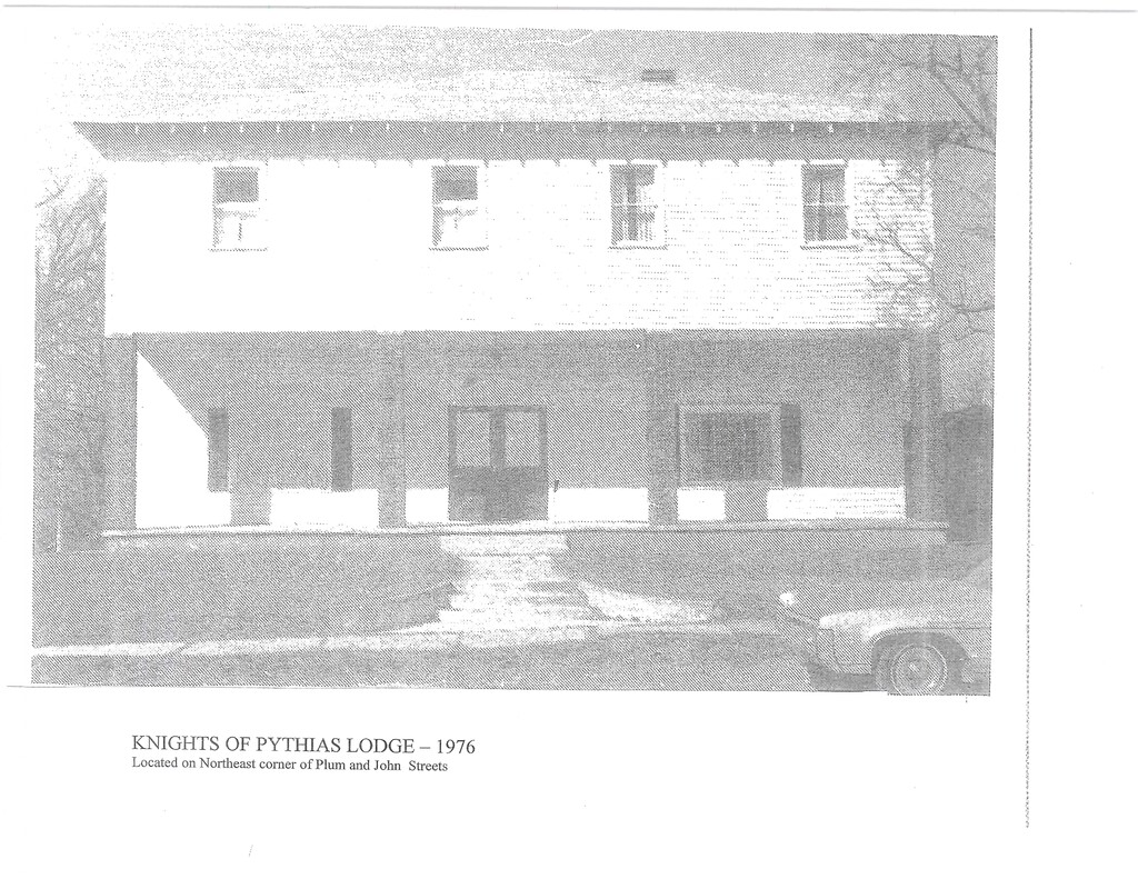 Frankton 1976 - Knights of Pythias Lodge