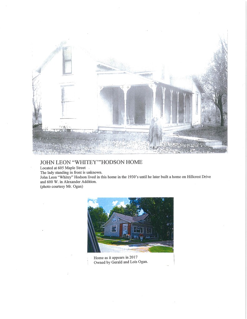 John Leon "Whitey" Hodson Home