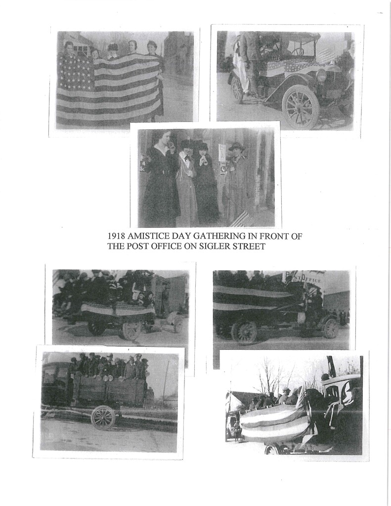 1918 Amistice Day Gathering