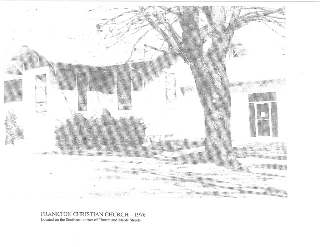 Frankton 1976  - Frankton Christian Church