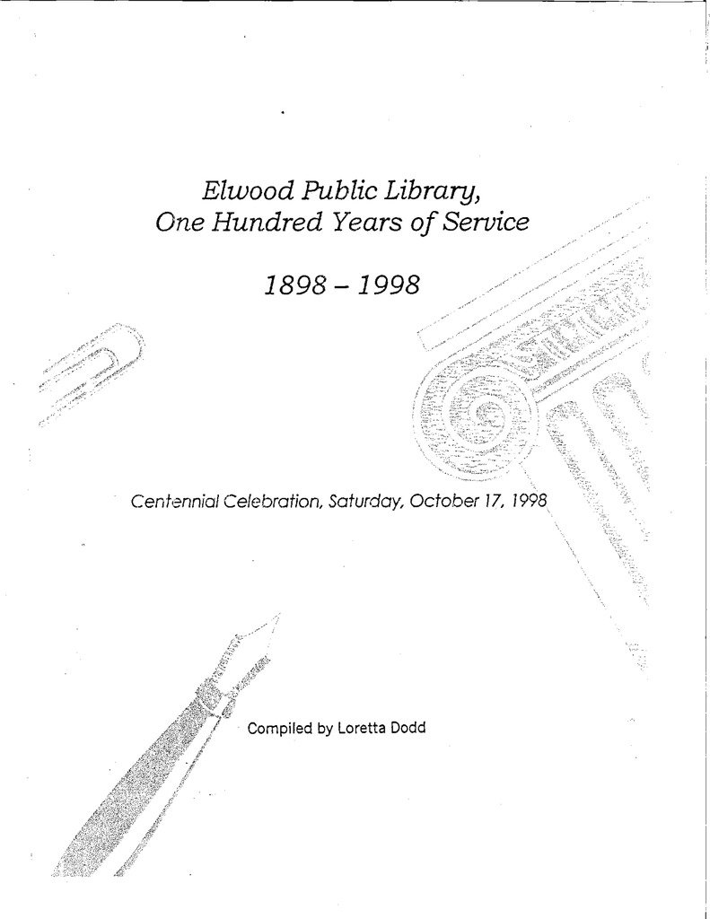 Elwood Public Library Centennial