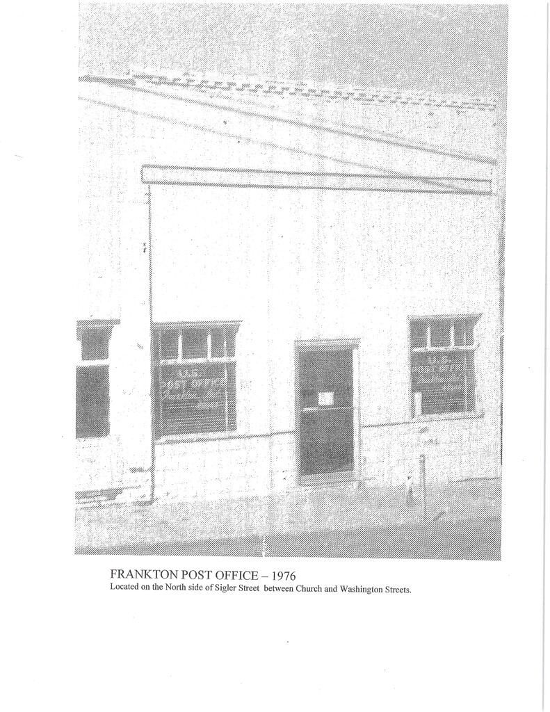 Frankton 1976 - Frankton Post Office