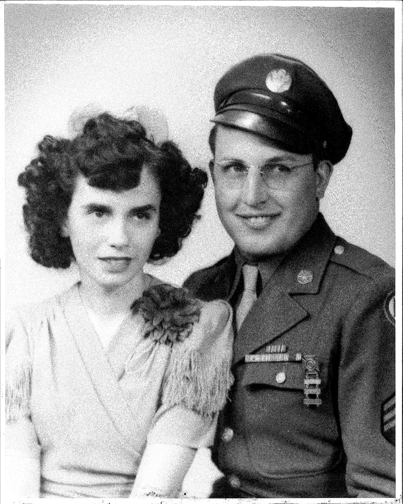 Betty Pierce and Sgt. Earl E. (Ed) Kirk