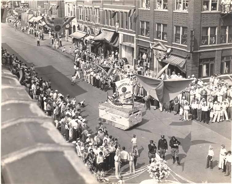 1939 Tomato Festival Parade