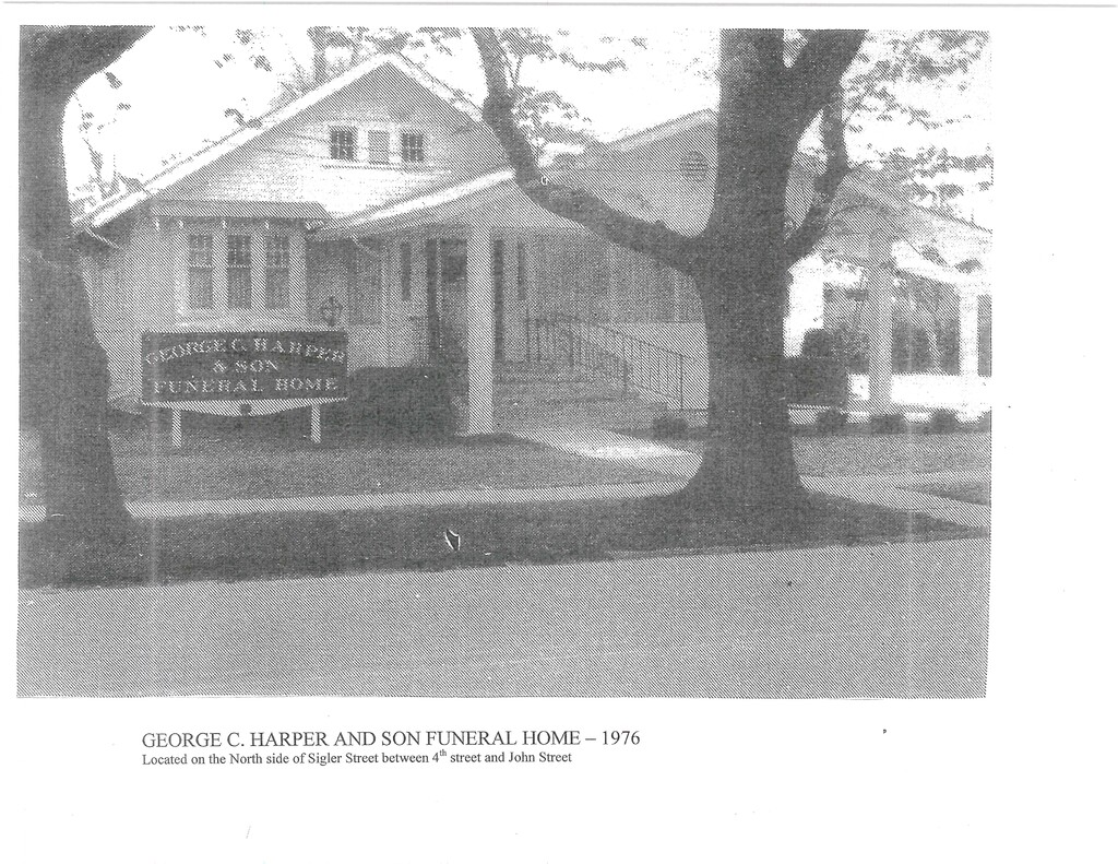 Frankton 1976 - George C Harper And Son Funeral Home