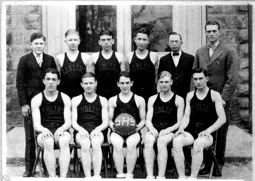 Summitville High School Basketball Team- Goblins, 1928-1929