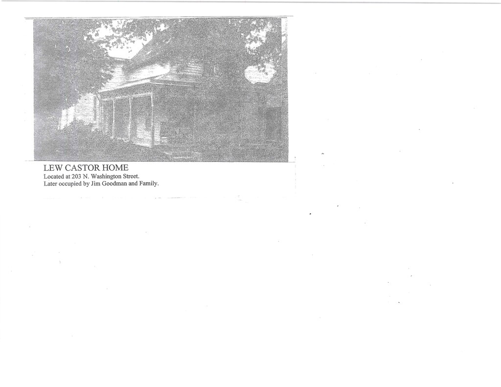 Lew Castor Home
