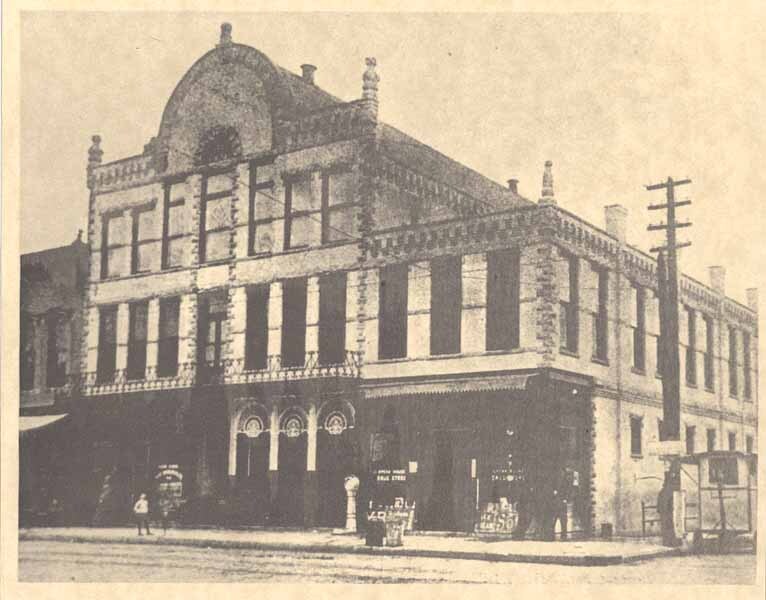 Opera House and Kute and Conner Drug Store