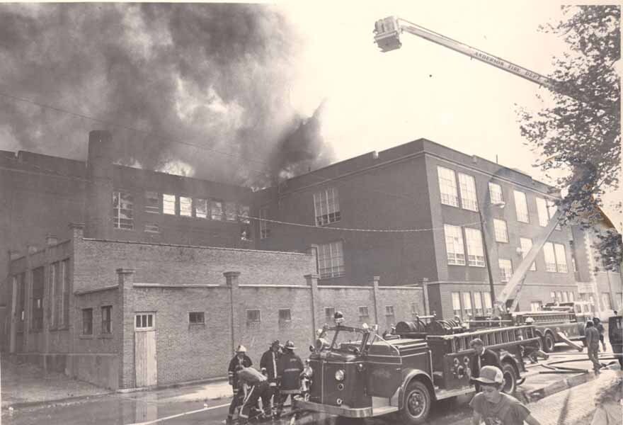 Elwood High School Fire