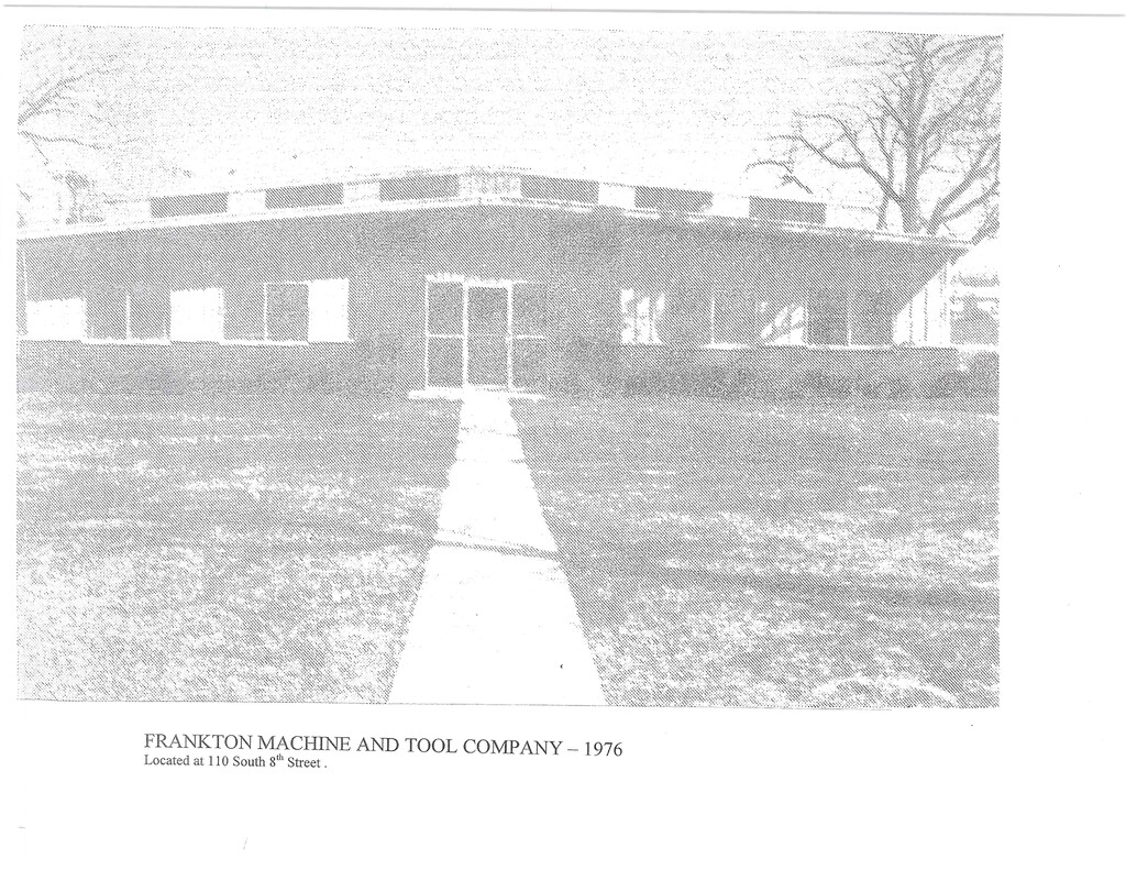 Frankton 1976 - Frankton Machine and Tool Company