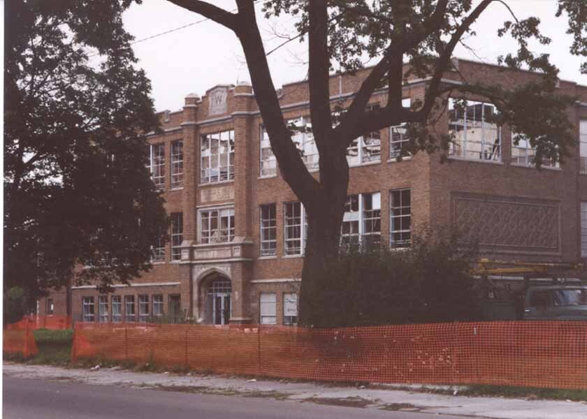 Elwood High School Fire