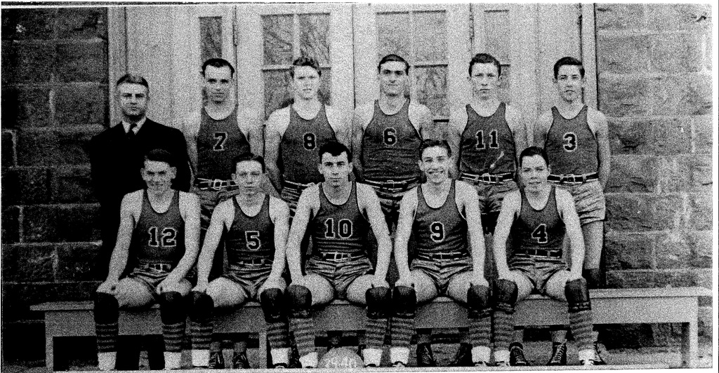 Summitville High School Basketball Team- Goblins, 1939-1940